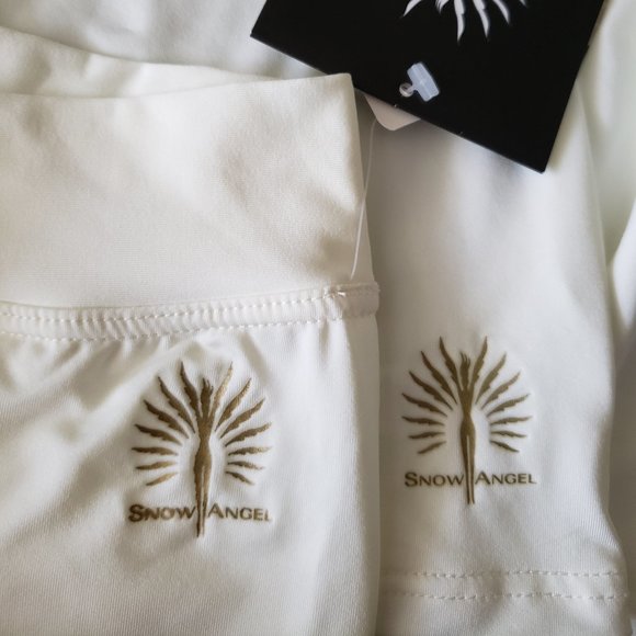 **SOLD**Snow Angel CyberSilk Base Layer Set size Medium~ Pearl - Picture 9 of 10